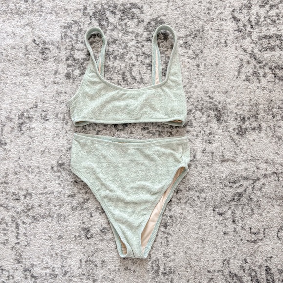 Vici Taylor Scoop Swim Bikini Aloe - Picture 3 of 8